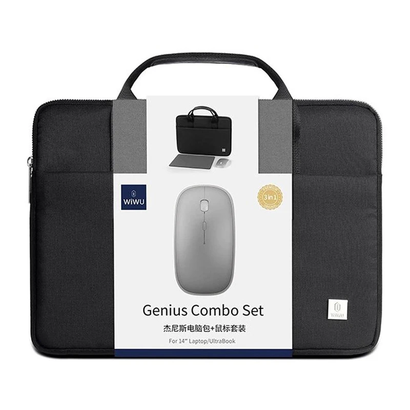 کیف لپ تاپ 13.1 تا 14 اینچی ویوو مدل Genius Combo set